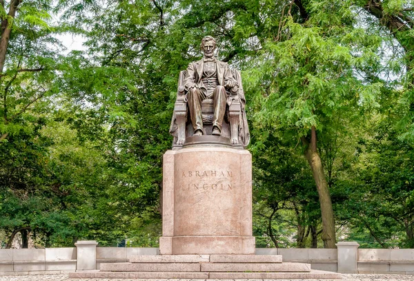 亚伯拉罕 · 林肯雕像. — 图库照片