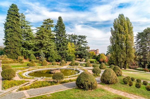 The public park at Villa Toeplitz in Varese, Italy — Stock Photo, Image