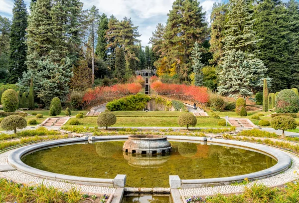 The public park at Villa Toeplitz in Varese, Italy — Stock Photo, Image
