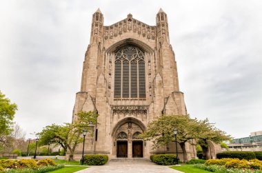 Rockefeller Memorial Şapel Chicago Üniversitesi, ABD, kampüsünde