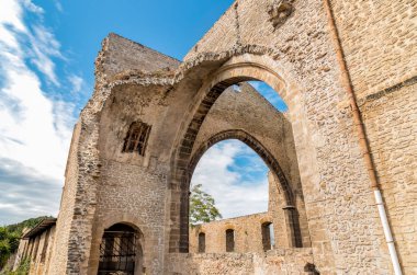 Santa Maria dello Spasimo Unfinished Kilisesi, Kalsa bölge, Palermo, Sicilya, İtalya'nın en eski yerleşim yerlerinden biri yer alır