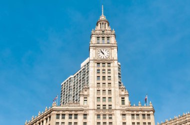 Wrigley Binası, Chicago Michigan Avenue hemen karşısında bulunan bir gökdelen, Wrigley şirket, Illinois, ABD şirket Merkezi ev inşa edilmiştir