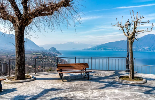 Brezzo Bedero Belvedere Pasqu Varese Eyaletinde Talya Tarafından Lake Maggiore — Stok fotoğraf
