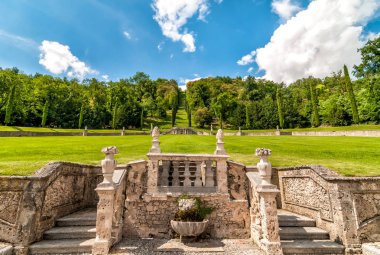 Casalzuigno'daki Varese eyaletinde yer alan Villa Della Porta Bozzolo.