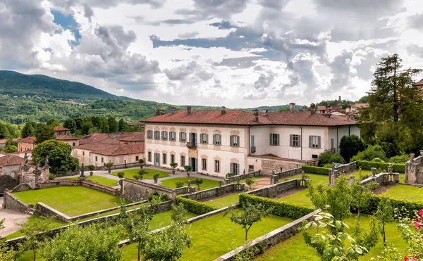 Villa Della Porta Bozzolo Ligger Casalzuigno Provinsen Varese — Stockfoto