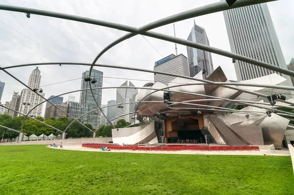Chicago Illinois Usa August 2014 Jay Pritzker Music Pavilion One — Stock Photo, Image