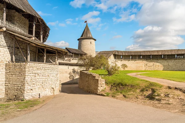 Vista Pskov Krom Pskov Kremlin Parte Central Cidade Rússia — Fotografia de Stock