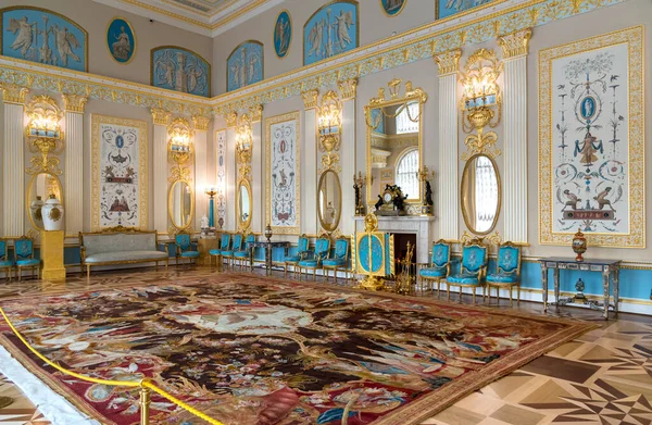 Pushkin Petrohrad Rusko Května 2015 Interiéry Císařského Paláce Catherine Carskoye — Stock fotografie