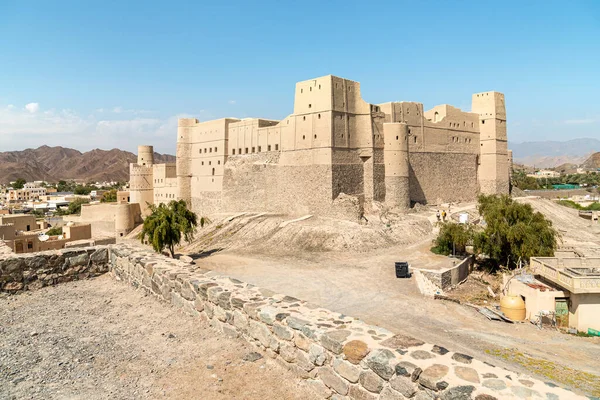 Bahla Fort Pie Del Djebel Akhdar Sultanato Omán Unesco Patrimonio —  Fotos de Stock