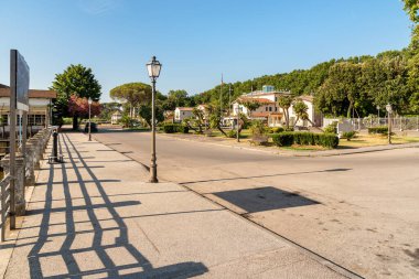 Torre del Lago Puccini 'nin karesi Massaciuccoli Gölü üzerinde, Viareggio' nun bir kısmı Luca, Toskana 'da.