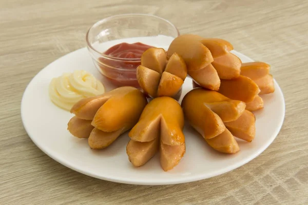 derin Kızarmış sosis