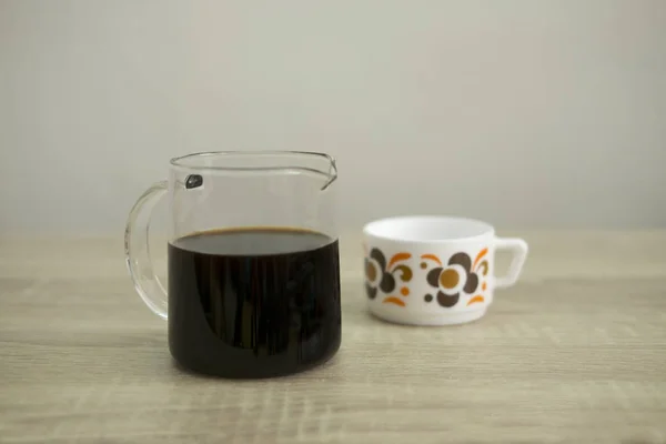 Квітка кавові чашки — стокове фото