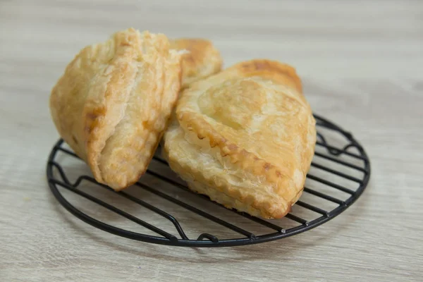 Gebäck auf dem Grill — Stockfoto