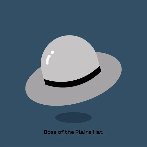 BOSS OF PLAINS HAT — стоковый вектор