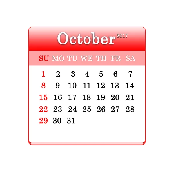 Fechar as datas na página do calendário — Fotografia de Stock