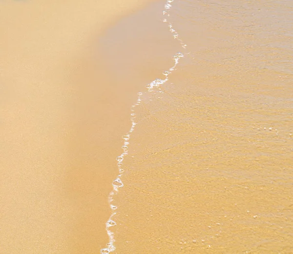 The Mediterranean coast with incident wave — Stock Photo, Image