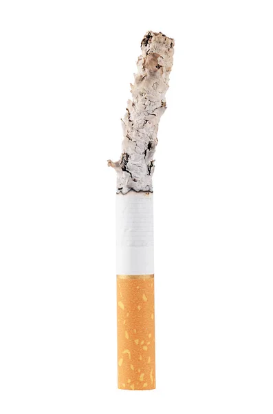 Sigaretta isolata su sfondo bianco — Foto Stock