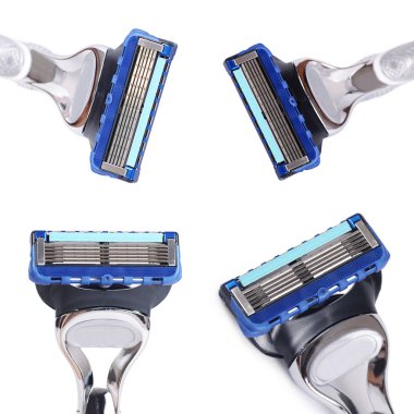 Beyaz arkaplanda güvenlik jileti izole edildi