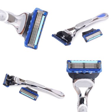 Beyaz arkaplanda güvenlik jileti izole edildi