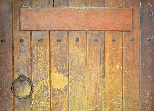 Old vintage wooden door — Stock Photo, Image