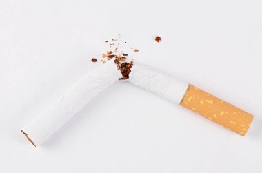 Yakın çekim tütün sigara arka plan veya doku