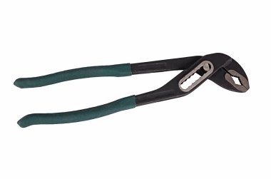 Ayarlanabilir anahtar beyaz arkaplanda izole edildi