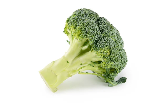 Verse broccoli geïsoleerd op witte achtergrond — Stockfoto