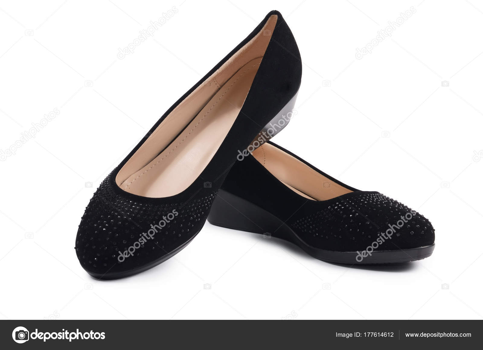 Blanco Fondo Sobre Aislados Zapatos Mujer Negros xn8q8PzZ