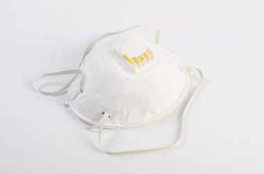 Yakın çekim koruyucu maske maske