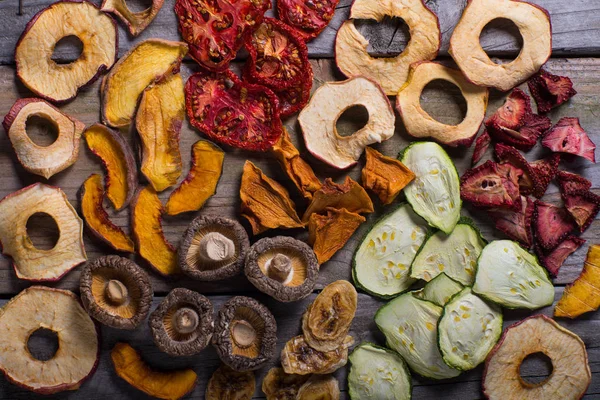 Assorted dried preserved vegetables for snacks
