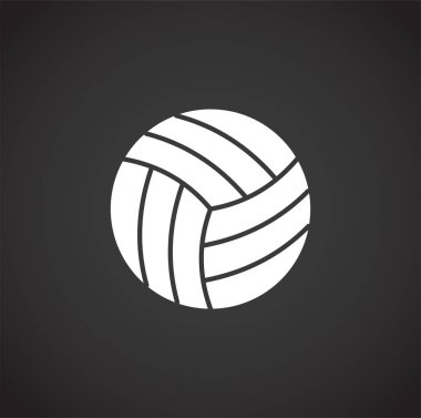 Grafik ve web tasarımı için arka planda sporla ilgili simge. Web veya mobil uygulama için yaratıcı illüstrasyon konsepti sembolü.