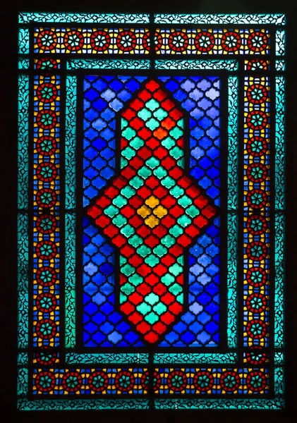 Sheki, Azerbaycan. Sheki 'deki Khans Sarayı. Azerbaycan Kültürü Mücevheri