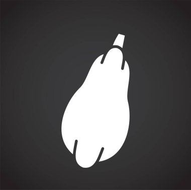 Fruit related icon on background for graphic and web design. Creative illustration concept symbol for web or mobile app