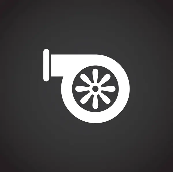 Autoteil-Symbol im Hintergrund für Grafik- und Webdesign. kreatives Illustrationskonzept Symbol für Web oder mobile App. — Stockvektor