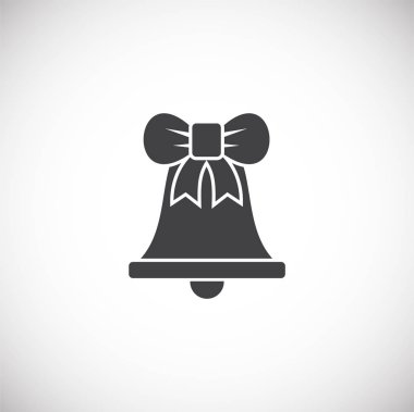 Christmas toy icon on background for graphic and web design. Creative illustration concept symbol for web or mobile app.