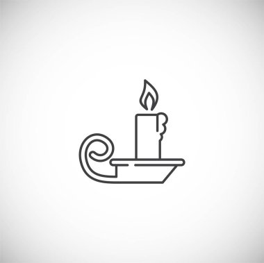 Winter related icon on background for graphic and web design. Simple illustration. Internet concept symbol for website button or mobile app.