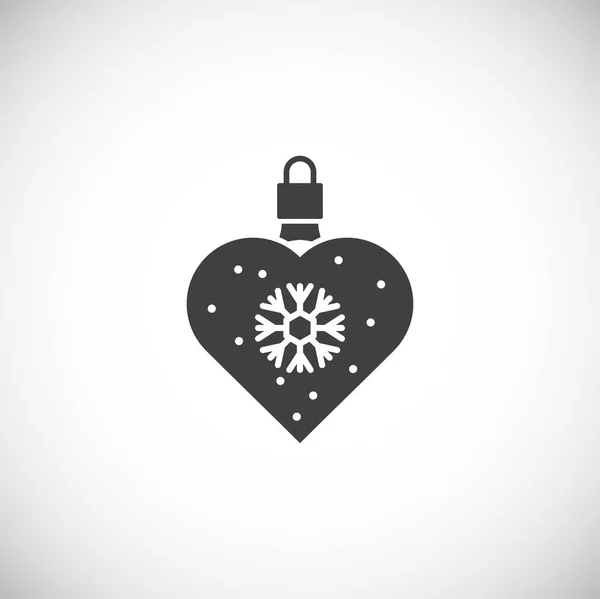 Weihnachtsspielzeug-Symbol auf dem Hintergrund für Grafik- und Webdesign. kreatives Illustrationskonzept Symbol für Web oder mobile App. — Stockvektor
