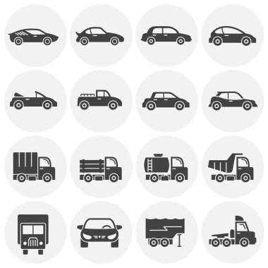Grafik ve web tasarımı için arka planda araç simgeleri ayarlandı. Web veya mobil uygulama için yaratıcı illüstrasyon konsepti sembolü.