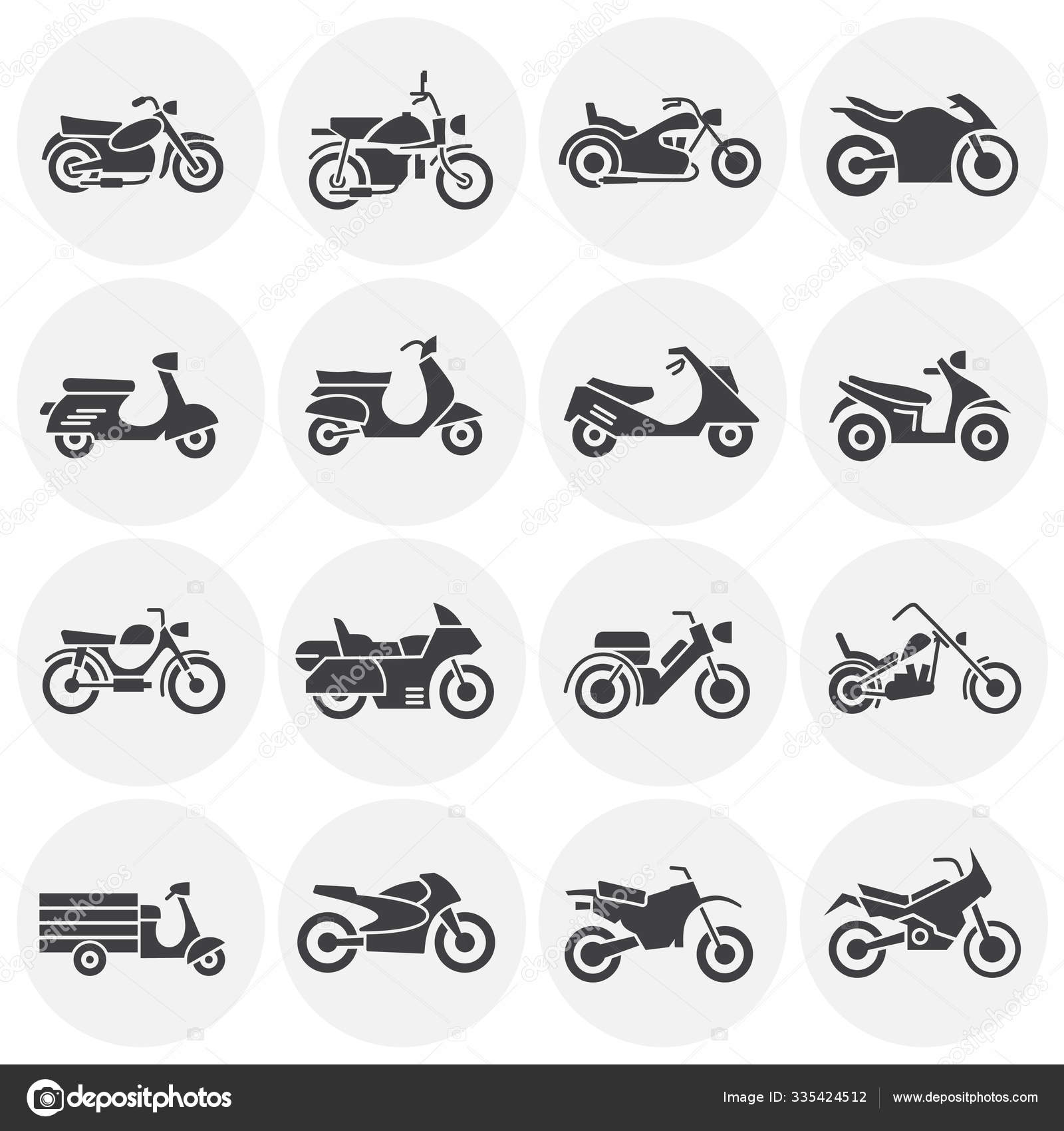 Grafik ve web tasarımı için arka planda motosiklet ...