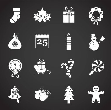 Şablon siyah arkaplan