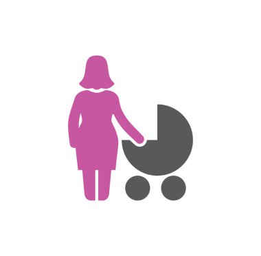 Grafik ve web tasarımı için arka planda aile ile ilgili simge. Web veya mobil uygulama için yaratıcı illüstrasyon konsepti sembolü.