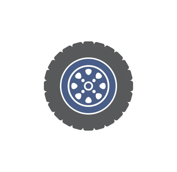 Icono de la pieza del coche en el fondo para el diseño gráfico y web. Símbolo de concepto de ilustración creativa para web o aplicación móvil . — Vector de stock