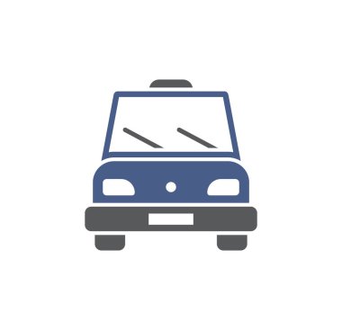 Grafik ve web tasarımı için arka planda ulaşımla ilgili simge. Web veya mobil uygulama için yaratıcı illüstrasyon konsepti sembolü.