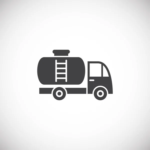 Icono relacionado con el transporte en el fondo para el diseño gráfico y web. Símbolo de concepto de ilustración creativa para web o aplicación móvil . — Vector de stock