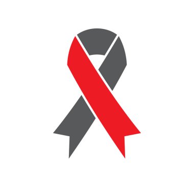 Grafik ve web tasarımı için arka planda göğüs kanseri ikonu var. Web veya mobil uygulama için yaratıcı illüstrasyon konsepti sembolü.