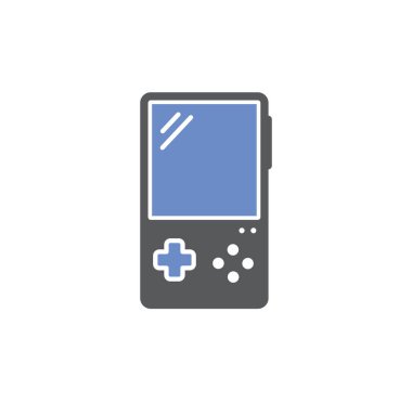 Grafik ve web tasarımı için arka planda dijital aygıt simgesi. Web veya mobil uygulama için yaratıcı illüstrasyon konsepti sembolü.