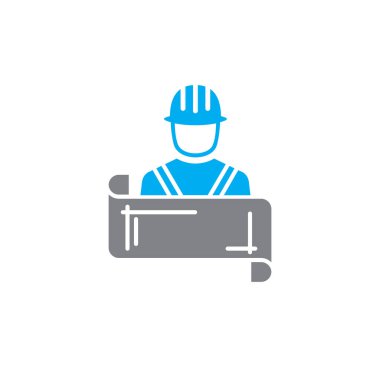 Engineering related icon on background for graphic and web design. Creative illustration concept symbol for web or mobile app.