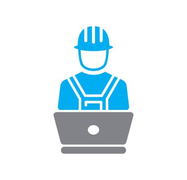 Engineering related icon on background for graphic and web design. Creative illustration concept symbol for web or mobile app.