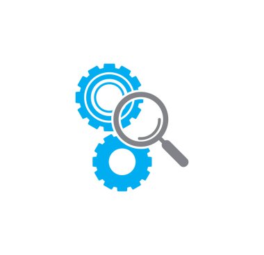 Engineering related icon on background for graphic and web design. Creative illustration concept symbol for web or mobile app.