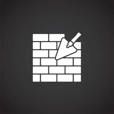 Grafik ve web tasarımı için arka planda yapılanmayla ilgili simgeler. Web veya mobil uygulama için yaratıcı illüstrasyon konsepti sembolü.